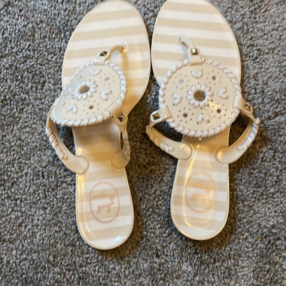Jack Rogers Georgica jelly sandal size 10. Only worn a couple of times. - Picture 2 of 5